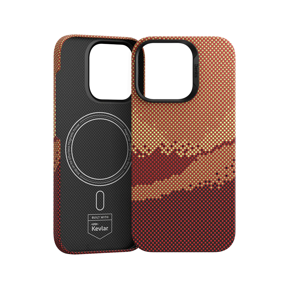 GoldenTide ArmorAir Case built with Kevlar® for iPhone 15 Pro - Image 2