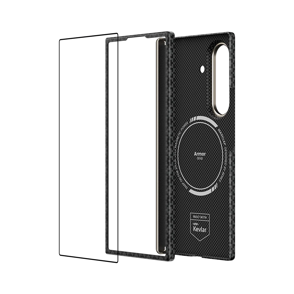 [Grand Combo] ArmorGrid ArmorAir Case built with Kevlar® for Samsung Galaxy Z Fold 7 - Image 3