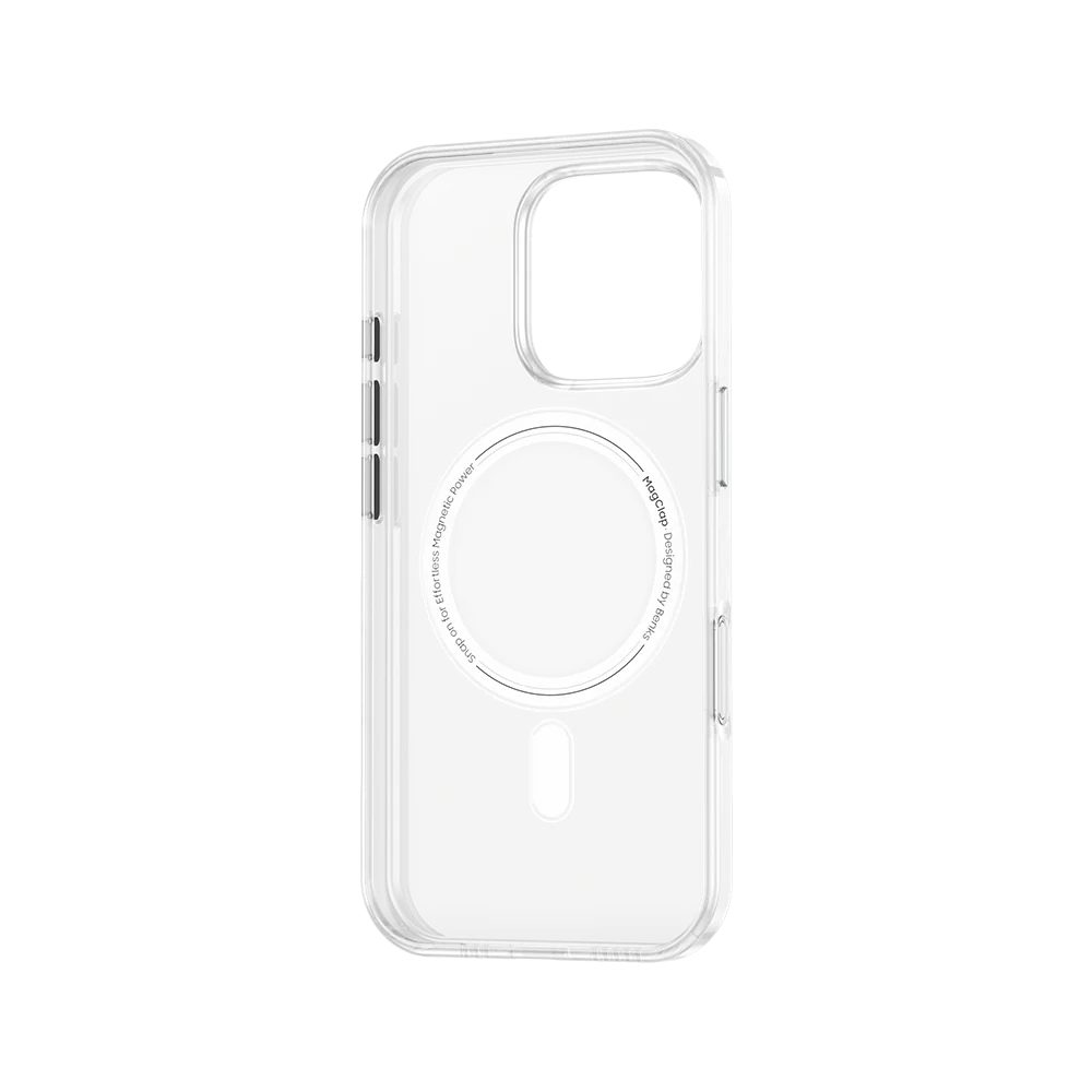 MagClap Crystal Phone Case for iPhone 16 Pro With Button - Image 3