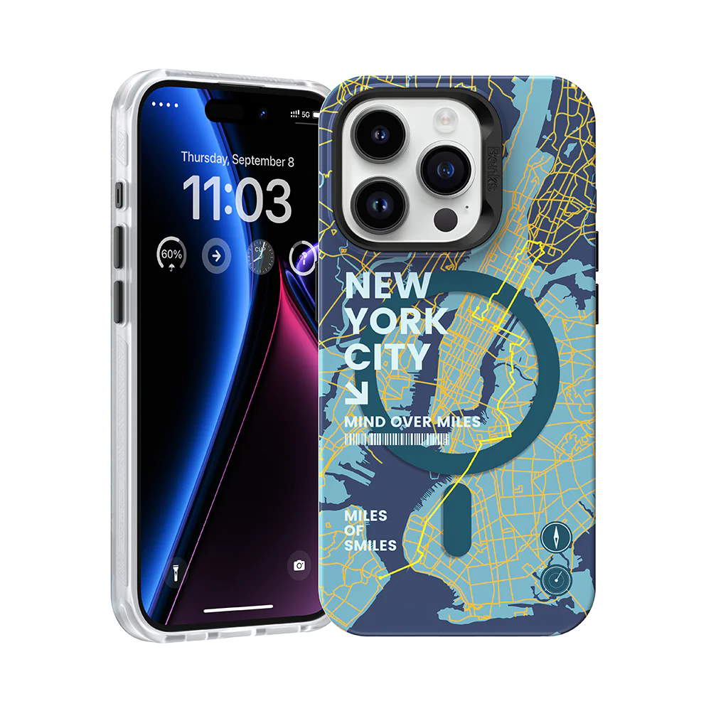 MagClap New York Phone Case for iPhone 14 Pro